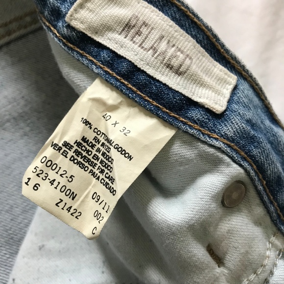 Arizona Mens size 40 X 32 Relaxed Light Wash Jeans - Picture 3 of 8